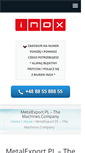 Mobile Screenshot of cnc-service.pl